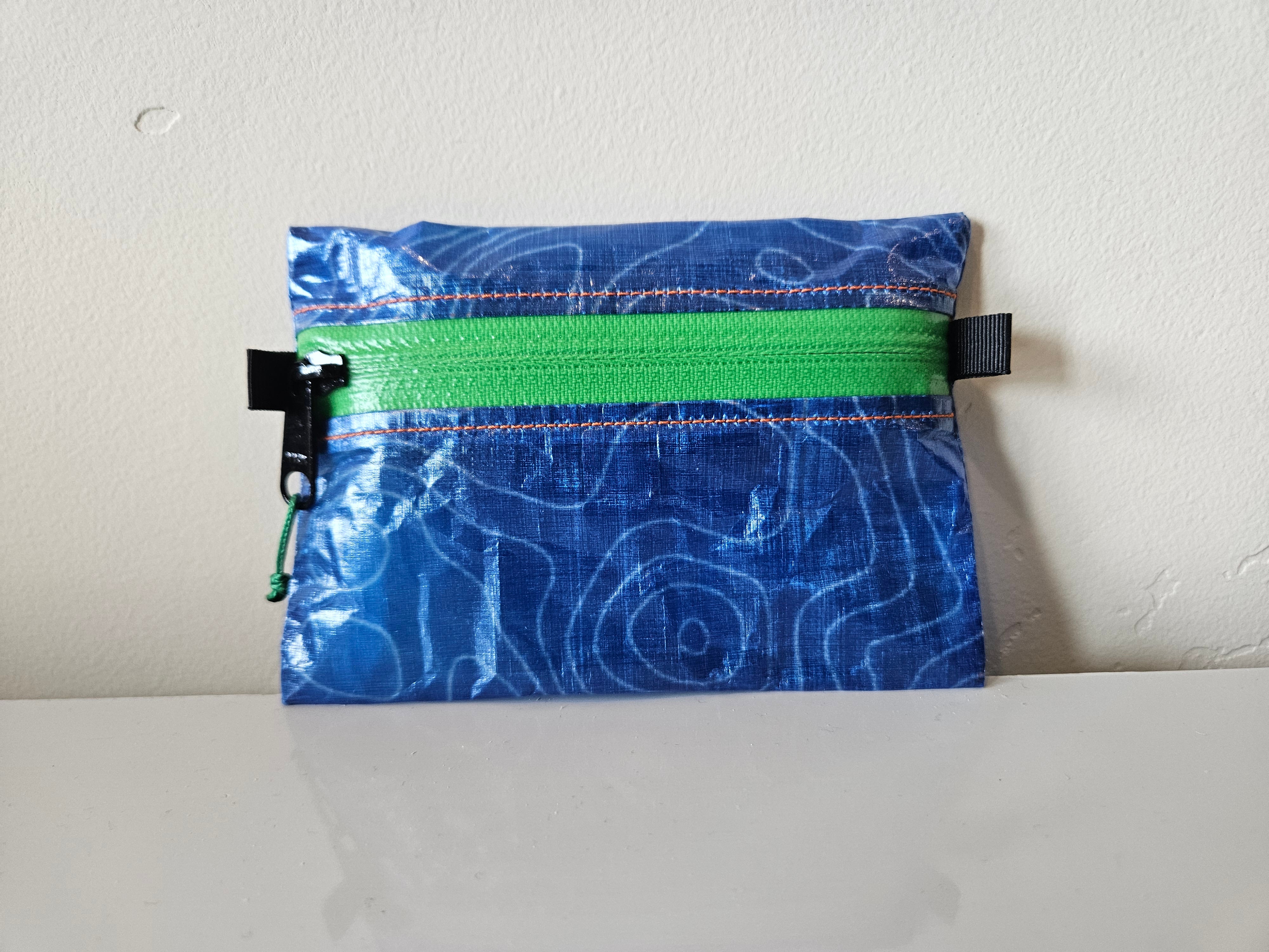 Ultralight Zipper Wallet - Topo Map 1.43 Dyneema