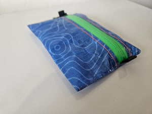 Ultralight Zipper Wallet - Topo Map 1.43 Dyneema