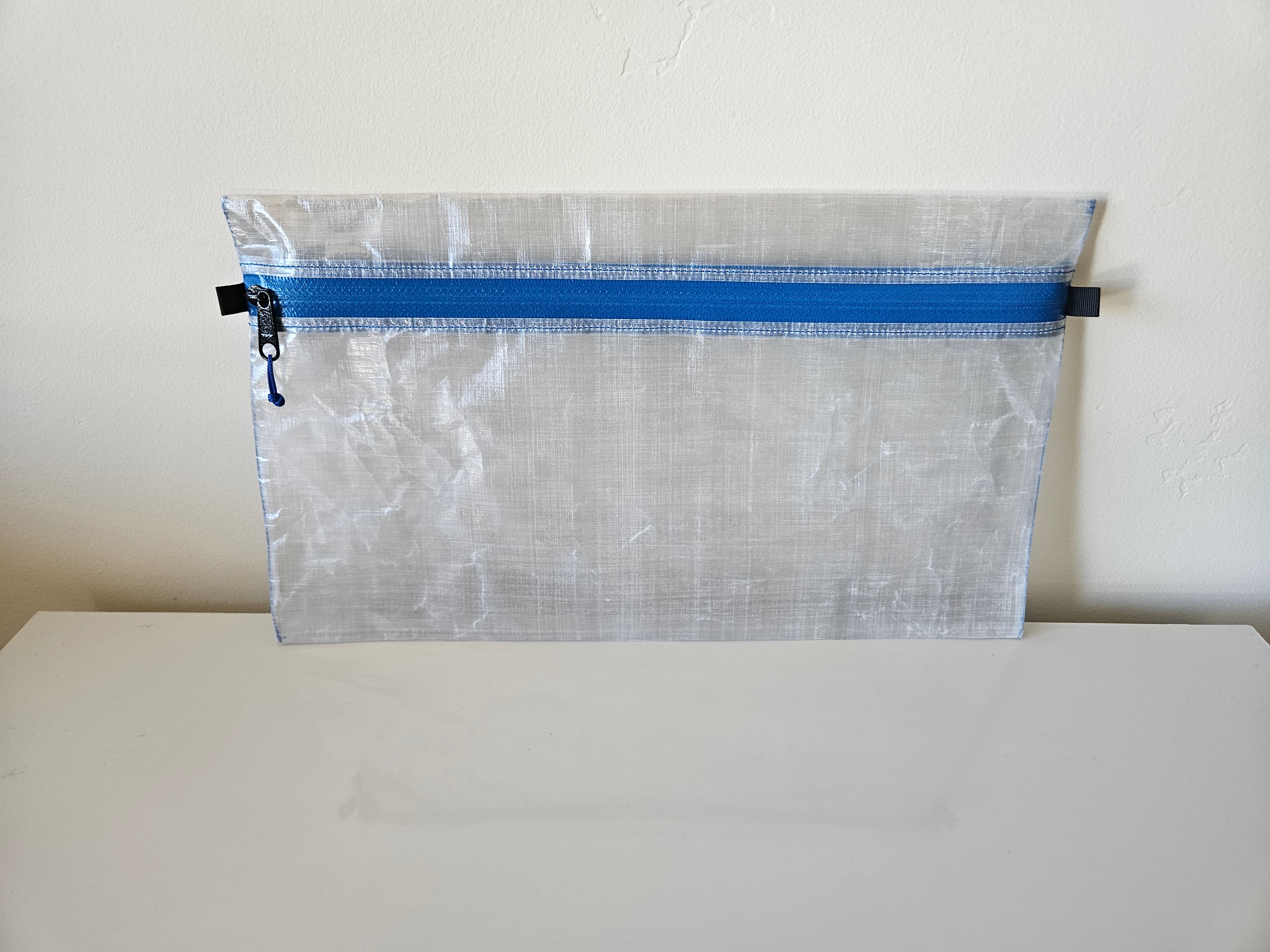 Ultralight Rectangle Zipper Pouches - Clear 1.43 oz/yd Dyneema