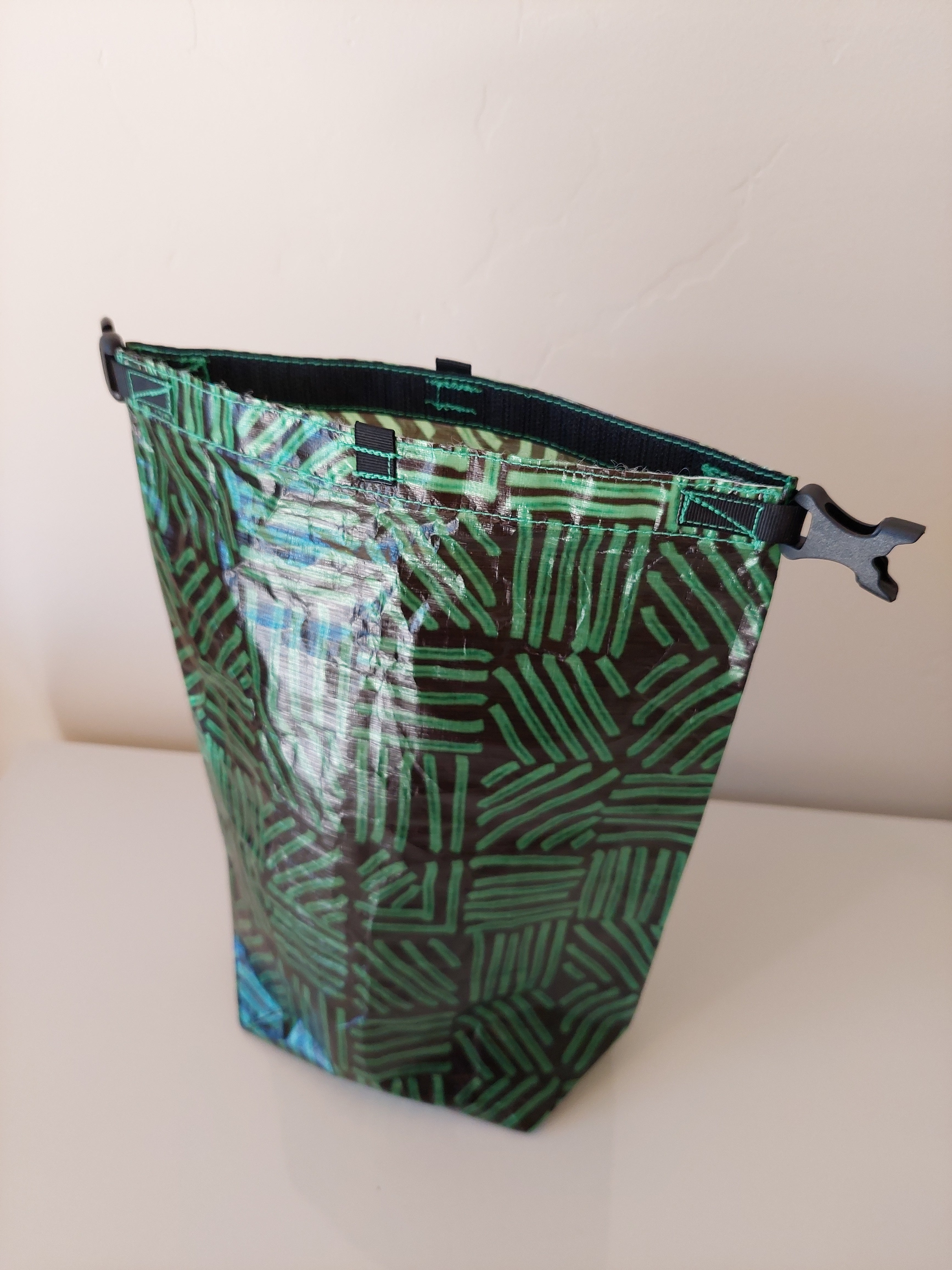 Ultralight Small Dry Bag - Hatch Green Dyneema – Been Campin