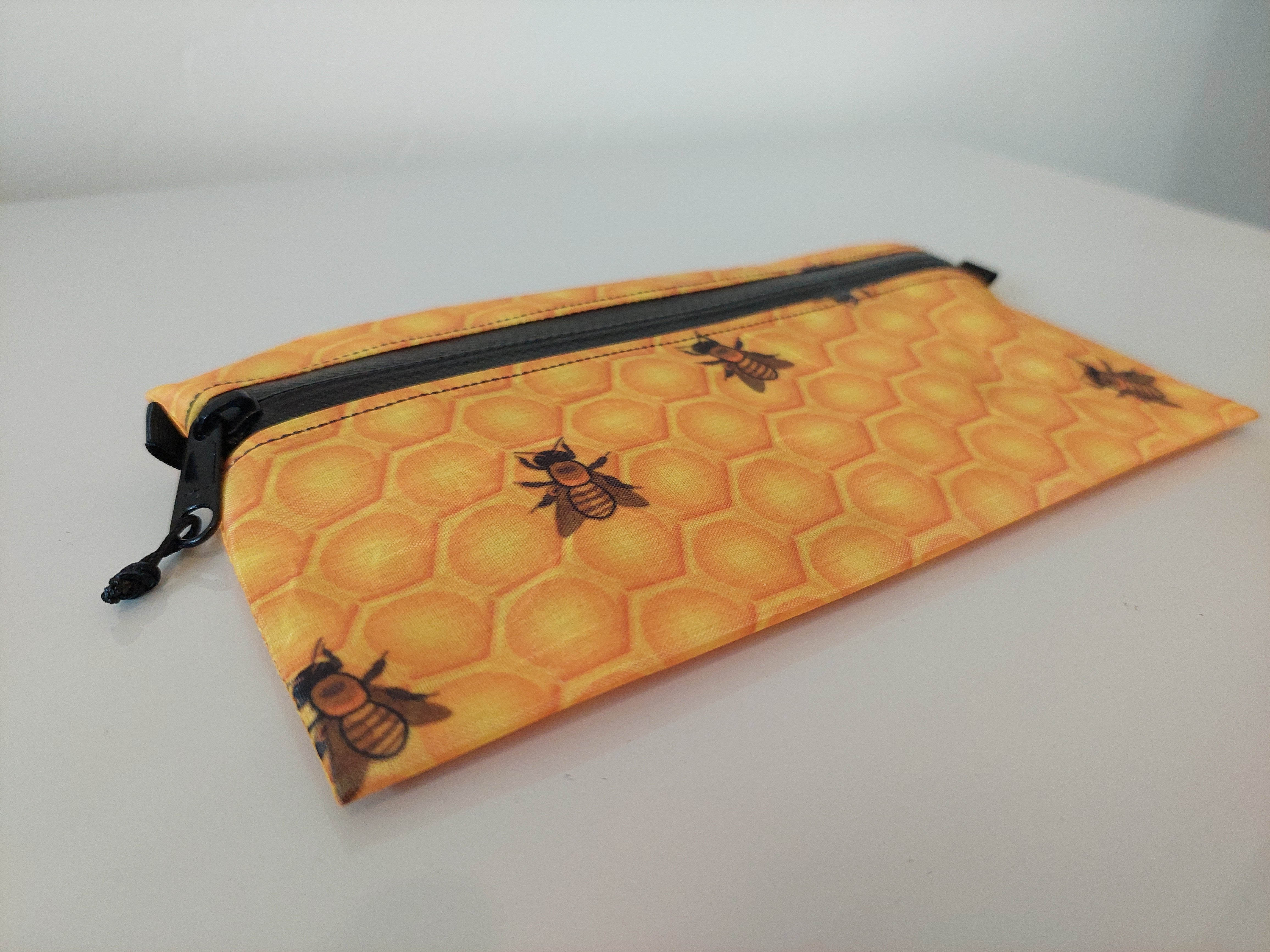 Ultralight Rectangle Zipper Pouches - Honeycomb Dyneema