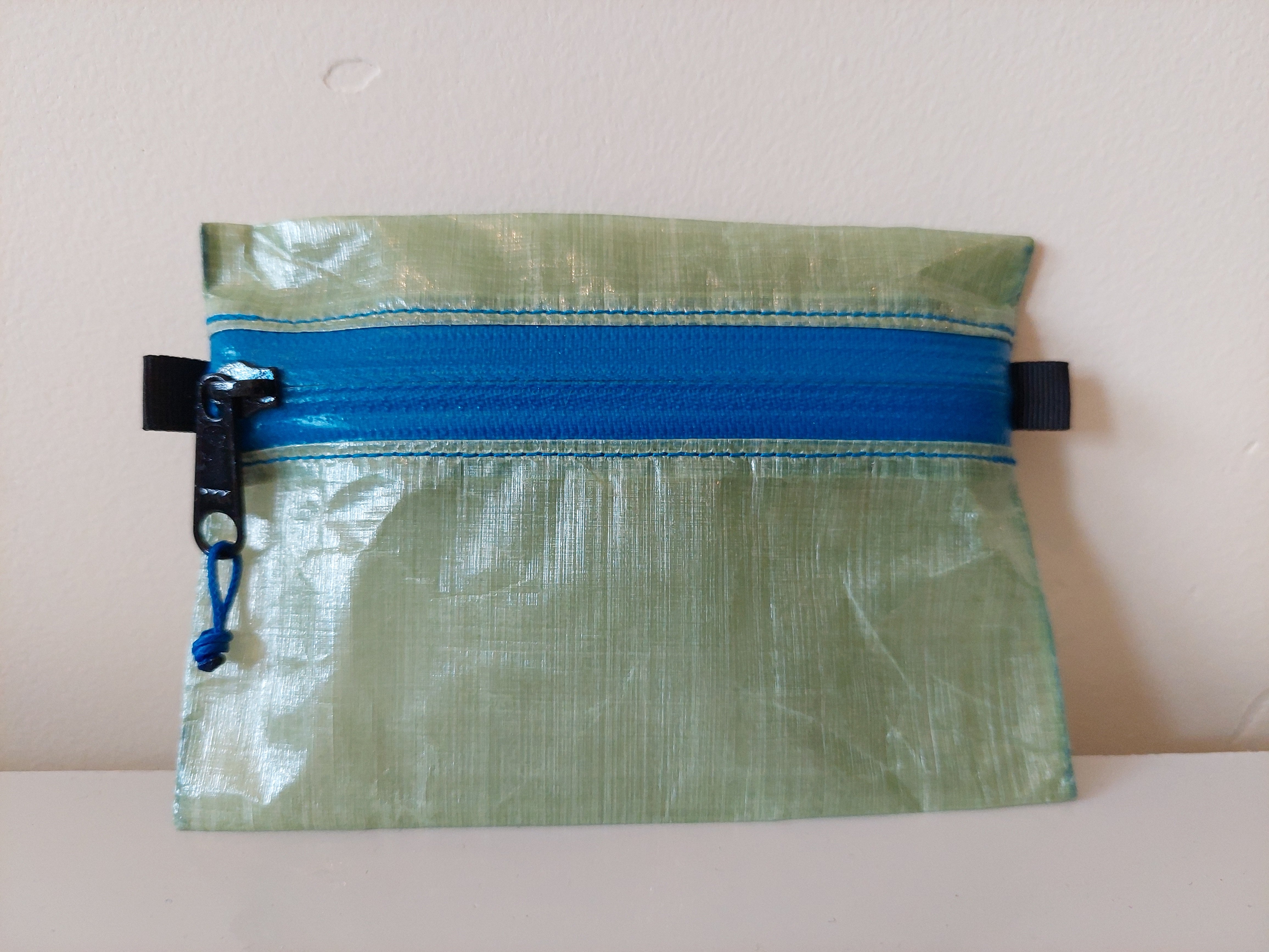 Ultralight Zipper Wallet - Green Dyneema