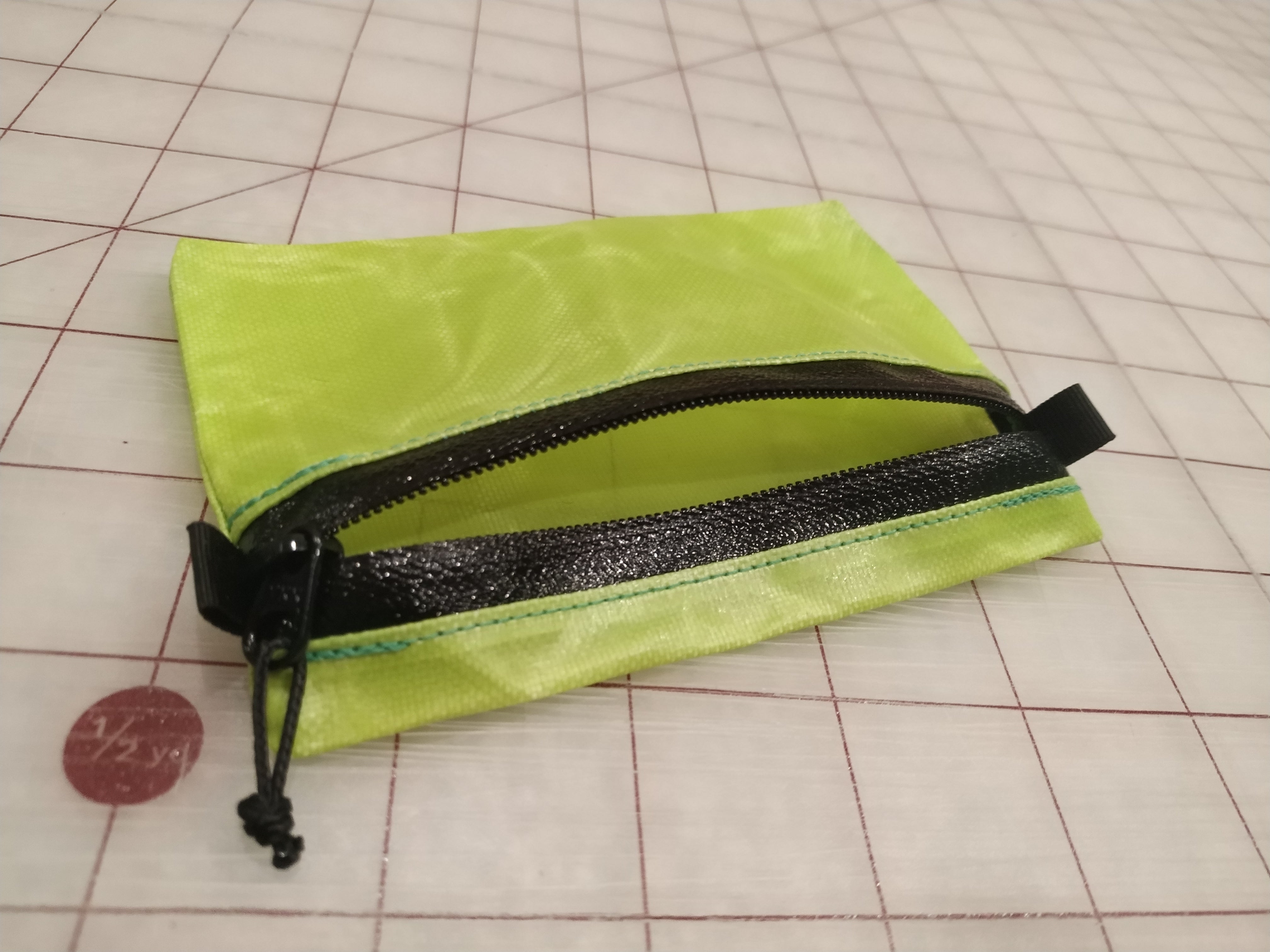 Lightweight Zipper Wallet - Woven Dyneema