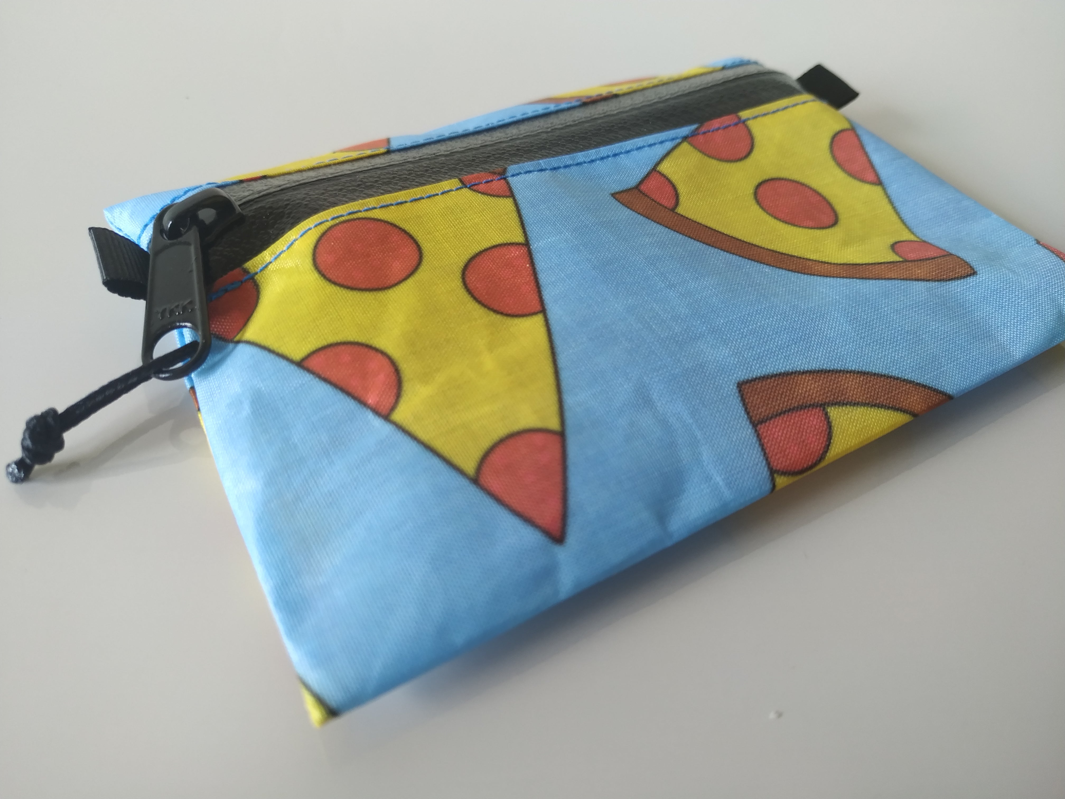 Ultralight Zipper Wallet - Pizza Dyneema